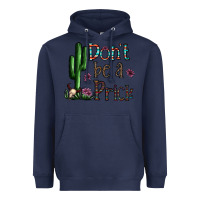 Navy don't be a prick Heavyweight Hoodie - CowhideDigitalArt