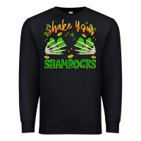 Black shake your shamrocks Premium Sweatshirt - Artiststas