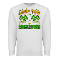 Oatmeal Heather shake your shamrocks Premium Sweatshirt - Artiststas