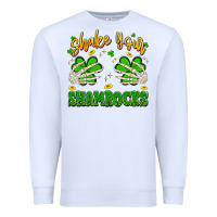 White shake your shamrocks Premium Sweatshirt - Artiststas