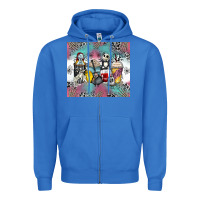 True Royal cartoon characters coffee cups Zipper Hoodie - Zillion Design Studio