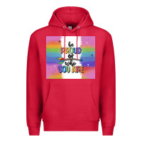 Cardinal be proud of who you are Premium Hoodie - MaliasSmallBusiness