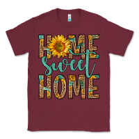 Burgundy home sweet home Classic Tee - Zillion Design Studio
