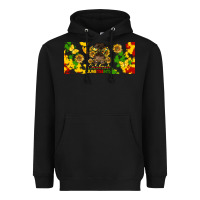 Black celebrate juneteenth libbey glass Heavyweight Hoodie - HRA Design Shop