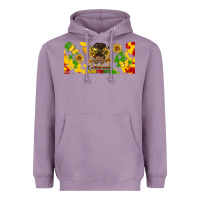 Lavender celebrate juneteenth libbey glass Heavyweight Hoodie - HRA Design Shop