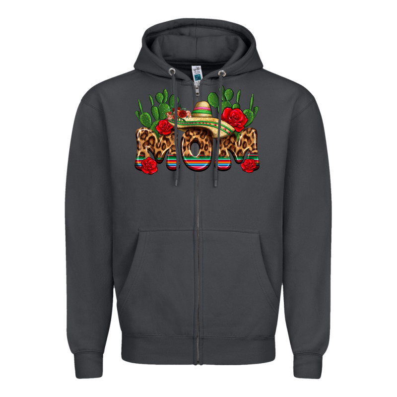 Mexican Mom Zipper Hoodie by texasbilliewilder | Teevron