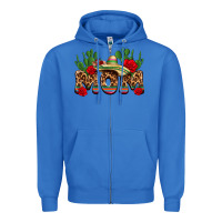 True Royal mexican mom Zipper Hoodie - texasbilliewilder