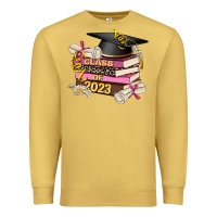 Antique Gold class of 2023 graduated Premium Sweatshirt - AdoDesignShop
