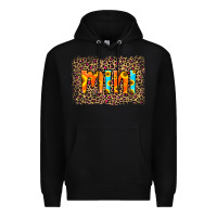 Black Leopard Sunflower Mimi Premium Hoodie - RanaPortraitStore