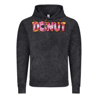 Donut With Donut And Hearts Vintage Hoodie | Teevron