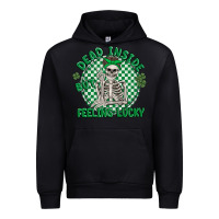 Black dead inside but feeling lucky Urban Hoodie - MaliasSmallBusiness