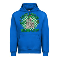 Cobalt dead inside but feeling lucky Urban Hoodie - MaliasSmallBusiness