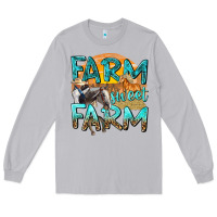 Moon Dust farm sweet farm with horses Long Sleeve Tee - texasbilliewilder