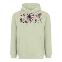 Matcha patriotic native American headdress 16oz libbey cup Heavyweight Hoodie - HRA Design Shop