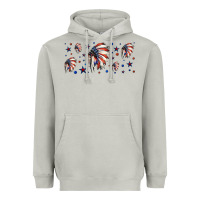 Moon Dust patriotic native American headdress 16oz libbey cup Heavyweight Hoodie - HRA Design Shop