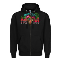 Black mexican mom with cactus Zipper Hoodie - texasbilliewilder