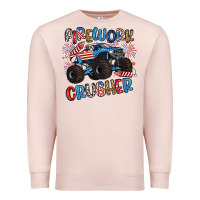 Pale Pink firework crusher Premium Sweatshirt - Artiststas