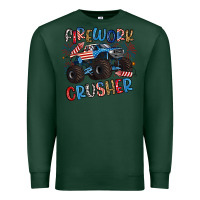 Sports Green firework crusher Premium Sweatshirt - Artiststas