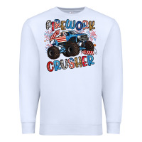 White firework crusher Premium Sweatshirt - Artiststas