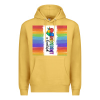 Antique Gold different is beautiful Premium Hoodie - MaliasSmallBusiness