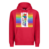 Cardinal different is beautiful Premium Hoodie - MaliasSmallBusiness