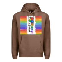 Chestnut different is beautiful Premium Hoodie - MaliasSmallBusiness