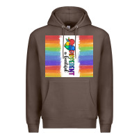 Coffee different is beautiful Premium Hoodie - MaliasSmallBusiness