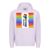 Lilac different is beautiful Premium Hoodie - MaliasSmallBusiness