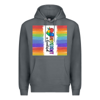 Rock different is beautiful Premium Hoodie - MaliasSmallBusiness