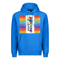True Royal different is beautiful Premium Hoodie - MaliasSmallBusiness