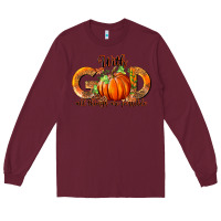 Burgundy With God All Thing Are Possible Long Sleeve Tee - RanaPortraitStore