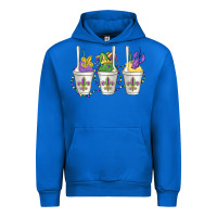 Cobalt mardi gras snowballs Urban Hoodie - MaliasSmallBusiness