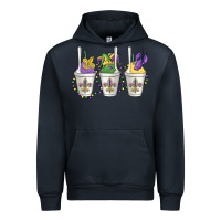 Navy mardi gras snowballs Urban Hoodie - MaliasSmallBusiness
