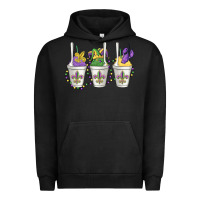 Pigment Black mardi gras snowballs Urban Hoodie - MaliasSmallBusiness