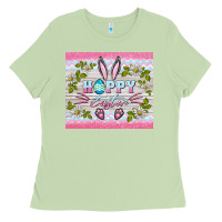 Matcha happy easter bunny Ladies Tee - BarkalooDesign