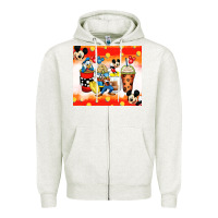 Cartoon Characters Coffee Cups Zipper Hoodie | Teevron