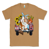 Toasted Coconut easter truck with bunny sunflowers and eggs Classic Tee - RanaPortraitStore