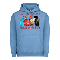 Pigment Pebble Blue can't talk right now doing mom shit Urban Hoodie - MaliasSmallBusiness