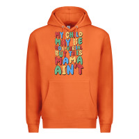 Carrot my child may be non verbal but this mama ain't Premium Hoodie - MaliasSmallBusiness