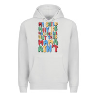 Dove Grey my child may be non verbal but this mama ain't Premium Hoodie - MaliasSmallBusiness