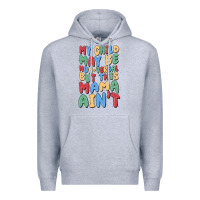 Heather Grey my child may be non verbal but this mama ain't Premium Hoodie - MaliasSmallBusiness