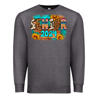Charcoal Heather senior 2024 Premium Sweatshirt - Artiststas