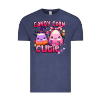 Vintage Denim candy corn cutie Vintage Tee - BarkalooDesign