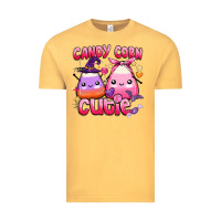 Vintage Mustard candy corn cutie Vintage Tee - BarkalooDesign