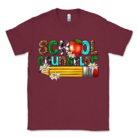 Burgundy school counselor Classic Tee - texasbilliewilder