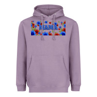 Lavender floral american mama 16oz libbey cup Heavyweight Hoodie - HRA Design Shop