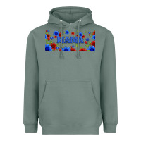 Sage floral american mama 16oz libbey cup Heavyweight Hoodie - HRA Design Shop