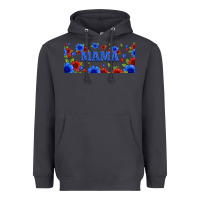 Smoke floral american mama 16oz libbey cup Heavyweight Hoodie - HRA Design Shop
