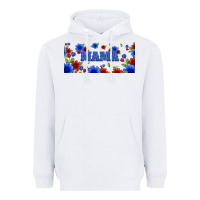 White floral american mama 16oz libbey cup Heavyweight Hoodie - HRA Design Shop