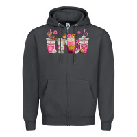 Smoke mom fuel coffee cups Zipper Hoodie - texasbilliewilder